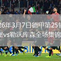 2026年3月7日德甲第25轮弗赖堡vs勒沃库森全场集锦