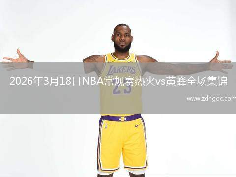 2026年3月18日NBA常规赛热火vs黄蜂全场集锦