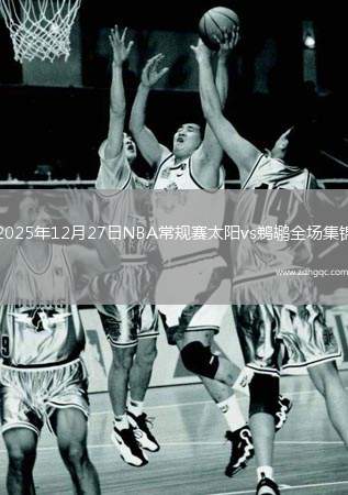 2025年12月27日NBA常规赛太阳vs鹈鹕全场集锦